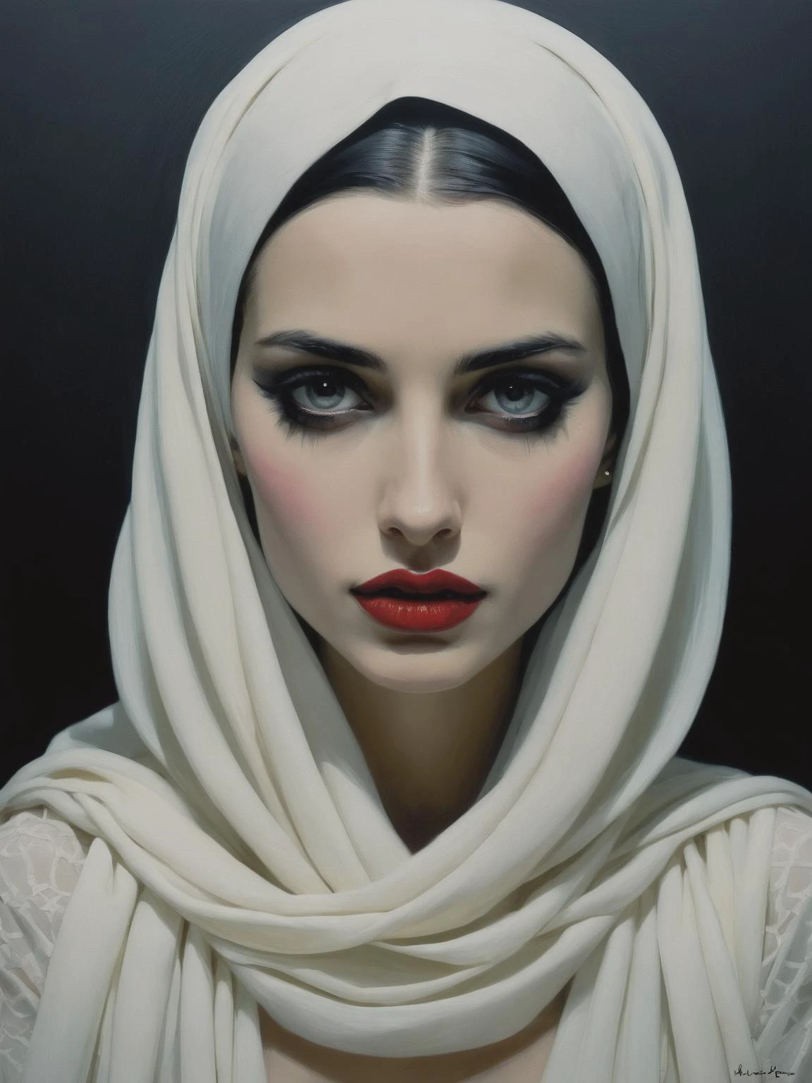 stylized by Heiner Luepke, mundane On pale black paper, "The Arab Spring", it is Glam, Masterpiece, Romantic, Emopunk, boring