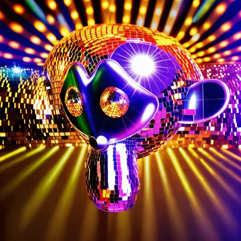 high quality, high resolution, (s8z4n style), disco ball