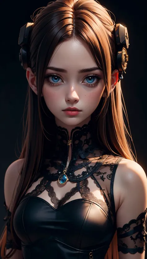 In this high-quality, ultra-detailed masterpiece of professional artwork, we have a stunning solo portrait of a captivating 1girl. The viewer is drawn in as her gaze meets ours, her face filling the frame in a close-up shot. The focus is on her exquisitely detailed eyes, which are truly a work of art. With colored sclera and an otherworldly touch, they resemble the eyes of a futuristic robot, enhanced by striking facial marks and intricate tattoos. The eyes themselves seem to be fractalized, creating a mesmerizing effect. They are large and wide, with an intense eye focus that demands our attention. With cosmic-inspired patterns, they transport us to a world beyond our own, evoking the mystery and wonder
