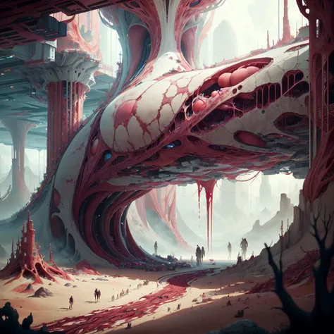 <lora:AnatomicTech-20:0.8>, AnatomicTech ,blood vessels, scifi ,utopia
shopping district , (crowed:1.2)