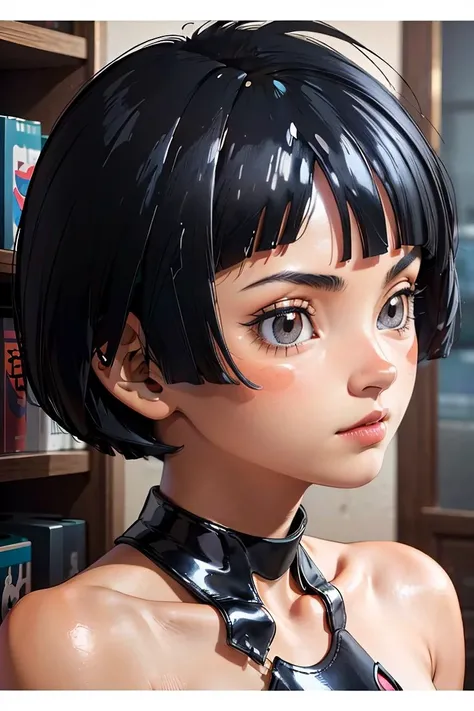 (masterpiece, best quality), 1girl, <lora:Pan_DBS:1> pan \(dragon ball\), 1girl, black hair, short hair, black eyes