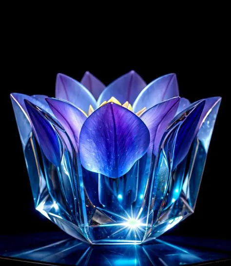(highly detailed:1.2),(best quality:1.2),(8k:1.2)(masterpiece, top quality, best quality, official art, beautiful and aesthetic:1.2),(8k, best quality, masterpiece:1.2),CGbottlesw, no humans, gem, still life, grey background, book, simple background, blurry, crystal, blue gemstone, Ice Flower Pattern, Ice Flower Carving, blue glass, glass bottles, Metal flower carving, (very detailed background:1.2),(sci-fi:1.0), (knollingcase:1.0),(dreamlikeart:1.1), dramatic lighting, sharp focus,(subsurface scattering:1.1),award-winning