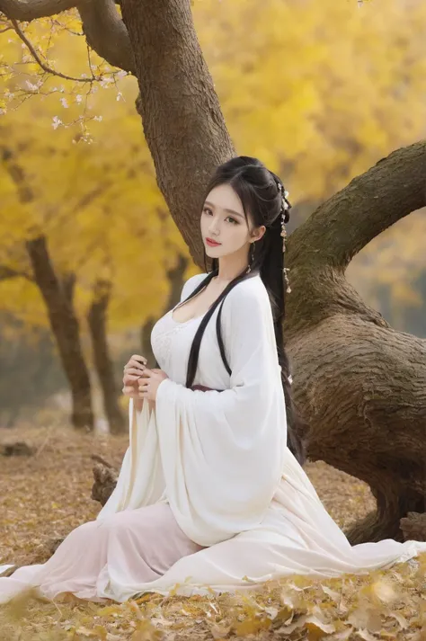masterpiece, high quality,
zhongfenghua, multiple girls, breasts, white hair, 2girls, long hair, tree, nature, blonde hair, jewelry, thighhighs,