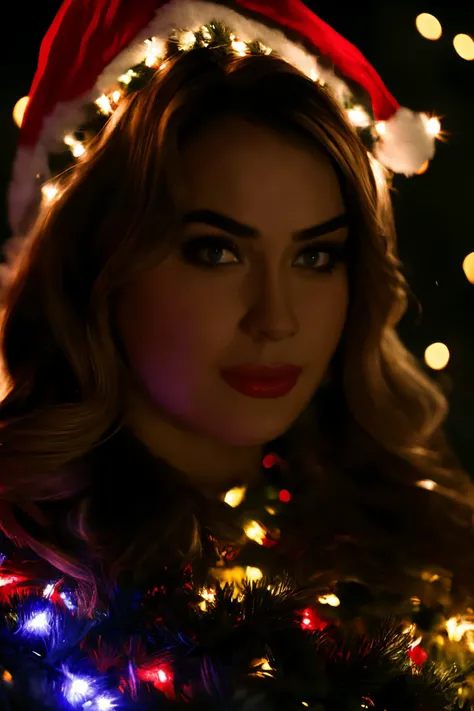 woman 20 years young, European, middle shot, closeup,
([Kate( :0)Upton|lucie wilde|katy( :0)perry]:0.9), 
christmas lights, <lora:dynamic_shot_55_hard_shadows_portrait:0.85>
home, night,
highres, high quality, high resolution, hd, 4k, masterpiece, realistic,