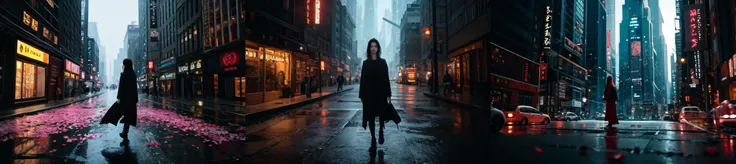 (otherworldly), highly insanely detailed, masterpiece, top quality, best quality, highres, 4k, 8k, RAW photo, (very aesthetic, beautiful and aesthetic),
1girl,
(woman standing, beautiful, closeup,:0),
city, no people, abandoned,
scenery, cinematic lighting, cinematic street, filmic, <lora:dynamic_shot_12_cinematic_street:0.3>,
(flower, falling petals, petals on liquid, petals, cherry blossom:0.8),