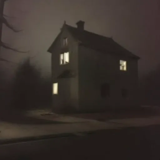 abandoned building at night, creature crawling around <lora:RFKTR_misteryfootages:1>