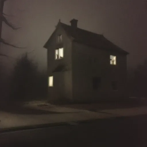 abandoned building at night, creature crawling around <lora:RFKTR_misteryfootages:1>