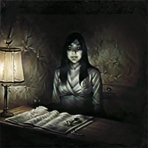 1girl, portrait, masterpiece, best quality,beautiful lighting, <lora:Sadakobest:1>, sadako yamamura, <lora:rfktrsMysteryCreatures_v10:1>, horror dark,found footage, hyperrealistic, sitting,