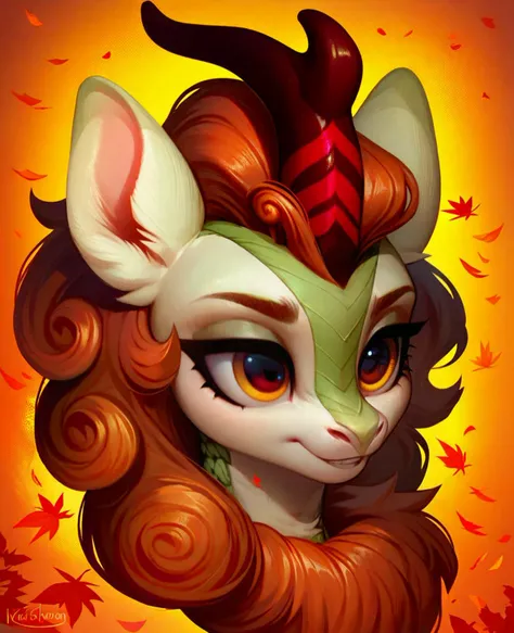 score_9_up, score_8_up, score_7_up, upper body, 1girl, Autumn Blaze, kirin
, <lora:IckPot:1>