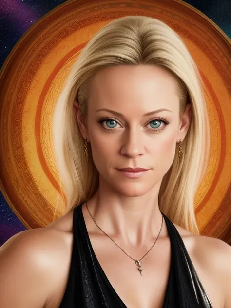 ((SFW)) 
Teri Polo , mythic fantasy 
extremely detailed background, hyperreal, ultra realistic, professional portrait,