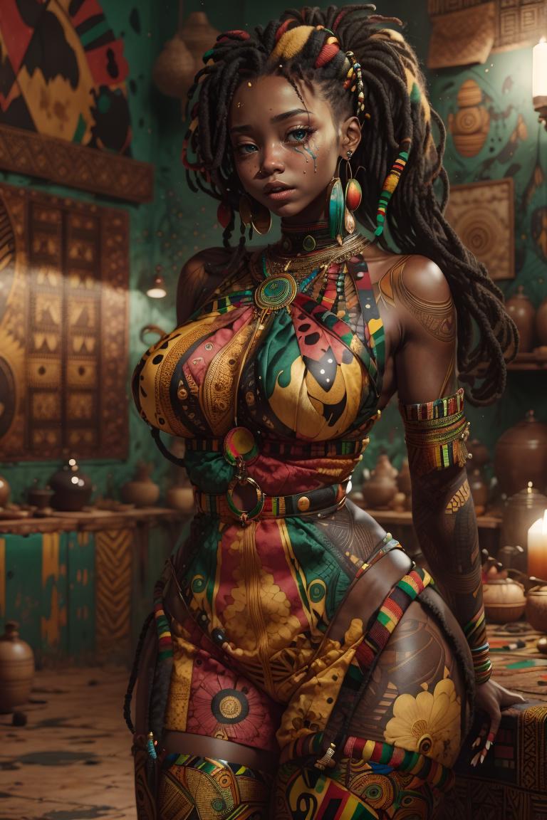 Black History (Style) Lora🟥⬛🟩🟨 v2.0