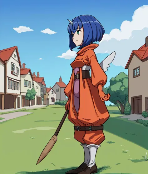 1girl, Eiko Carol, standing, grass, blue sky, mediaeval town,
<lora:EikoCarolFinalFantasy2:1.0>