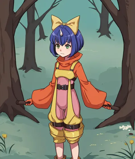 1girl, Eiko Carol, standing, tall grass, forest, yellow bow, hair bow
<lora:EikoCarolFinalFantasy2:1.0>