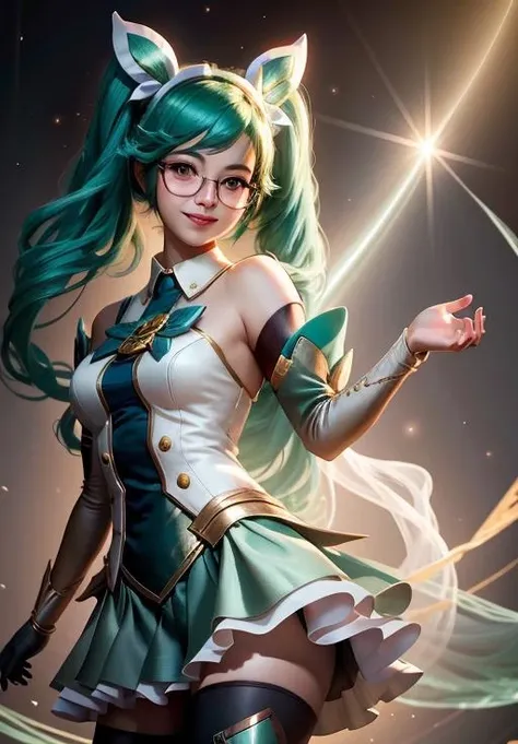 <lora:star_guardian_sona:0.8>, star_guardian_sona, solo, smile,, (magical, magnificent, masterpiece:1.3), (trending on CGSociety, trending on pixiv, contest winner:1.3)