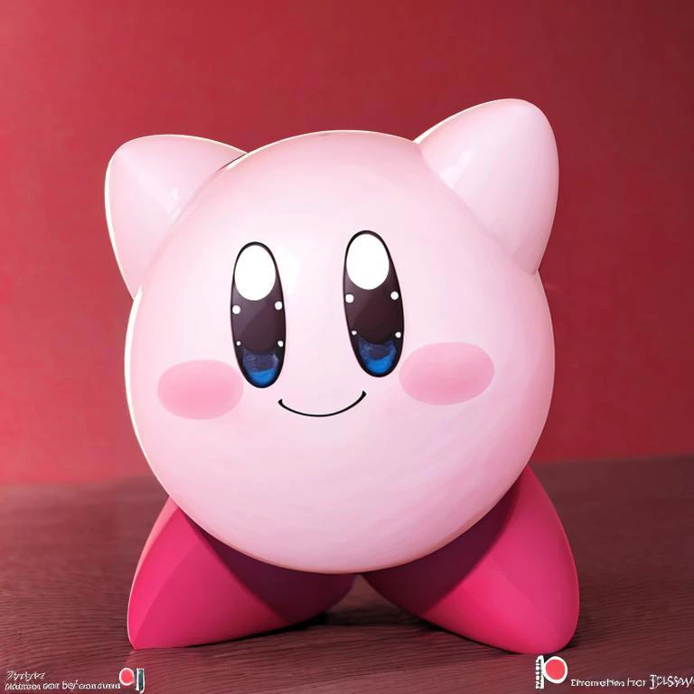 ((masterpiece,best quality)), absurdres,
<lora:kbV3.0:0.7>, kirby, blue eyes, smile, no humans, pink, small arms,