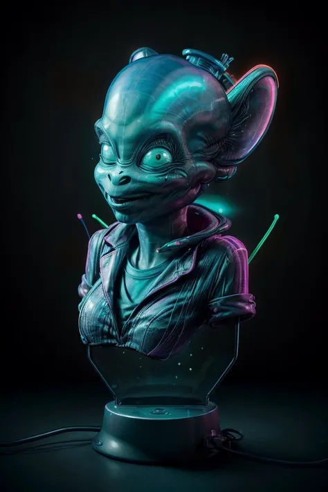 (ombre color scheme of neon green, neon blue, neon pink:1.4)
(alien:1.5) profile editorial illustration of the memento morti highly textured
volumetric lighting, Vibrant Rim Light <lora:WorldofScrap:0.7> worldofscrap, corroded, broken, junker <lora:add_detail:0.7> <lora:CARTOON_gadget_hackwrench_ownwaifu:1.2> CARTOON_gadget_hackwrench_ownwaifu <lora:breastsizeslideroffset:1.3>, subsurface scattering, ultra hd, 4k, high def, Photorealistic, Hyperrealistic, Hyper detailed, analog style, realistic, masterpiece, best quality, ultra realistic, 8k, Intricate, High Detail, film photography, soft lighting, heavy shadow