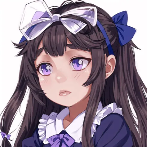 <lora:avas_jun_07-03:1>,
face down, hair ribbon, ribbon, twintails, visor cap