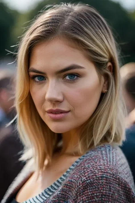 <lora:k4t3upt0n:1>, Realistic portrait of a beautiful k4t3upt0n woman,1girl, solo, blue eyes, (((blonde hair))), simple background, parted lips, teeth, lips, looking to the side, looking away, portrait, realistic, professional Photography, Photorealistic, detailed, RAW, analog, sharp focus, 8k, HD, DSLR, high quality, Fujifilm XT3, film grain, award winning, masterpiece