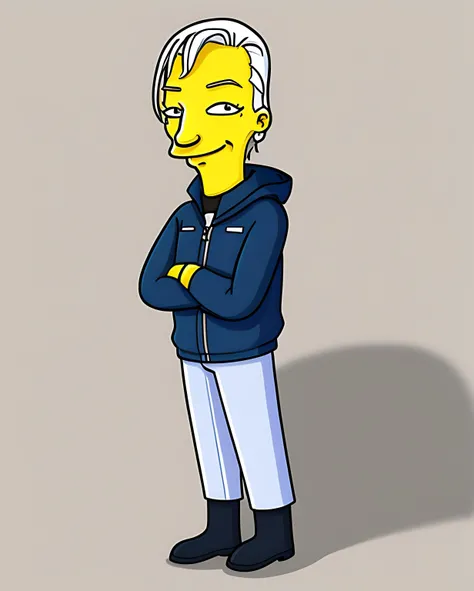 a picture of a simpsonised julian assange <lora:Simpsonised_SD1-5_t2i_R1:1>