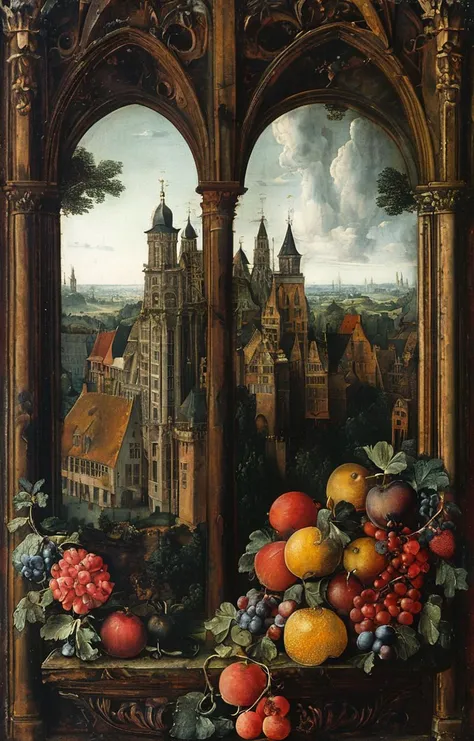 masterpiece,best quality,<lora:tbh190-sdxl:0.9>,illustration,style of Jan Van Eyck