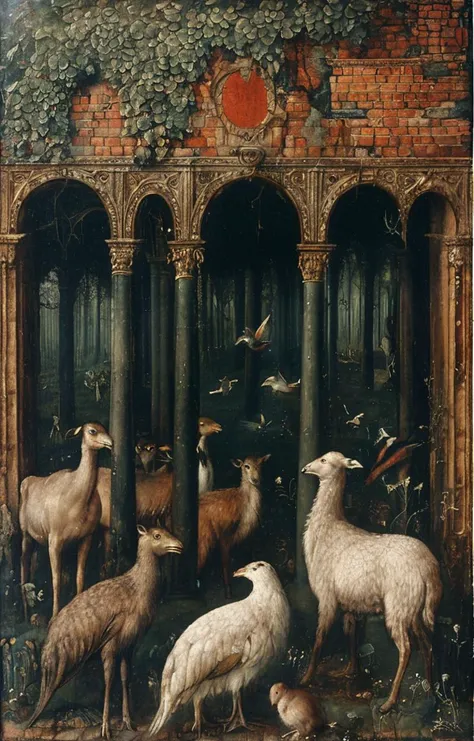 masterpiece,best quality,<lora:tbh190-sdxl:0.9>,illustration,style of Jan Van Eyck