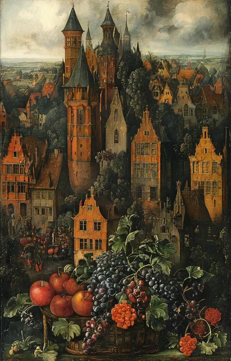 masterpiece,best quality,<lora:tbh190-sdxl:0.9>,illustration,style of Jan Van Eyck