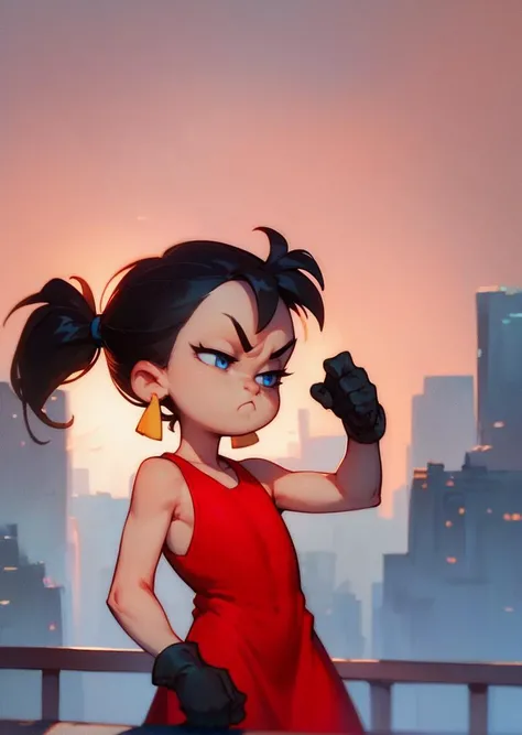 score_9, score_8_up, score_7_up, score_6_up, 1girl, solo, sexy, smug, morning, wearing Gloves, at cityscape, indoors, action shot, action pose,
<lora:zvzd_pdxl-000009:0.8> zvezdochka, red dress, sleeveless, flat chest, frown, blue eyes, earrings, black hair, ponytail
