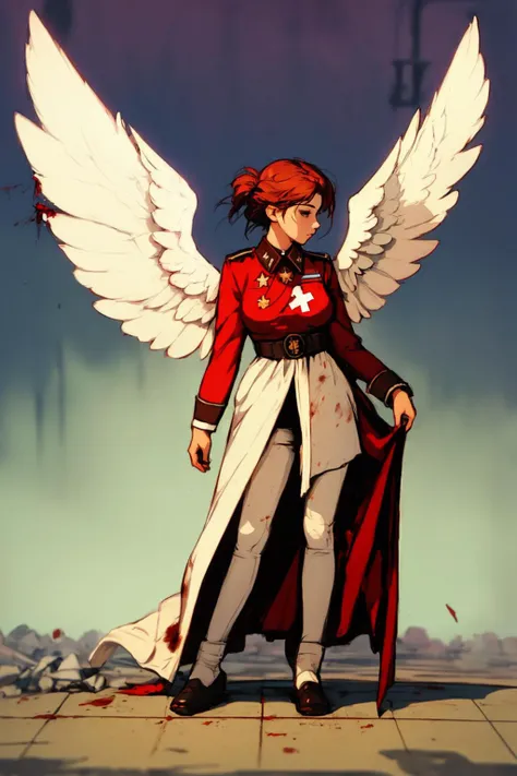 1girl, full body, wings,(socialist:1.15),(wound:1.2),(angelic:1.25), knight, (fascist:1.15),(admirable:1.2)
