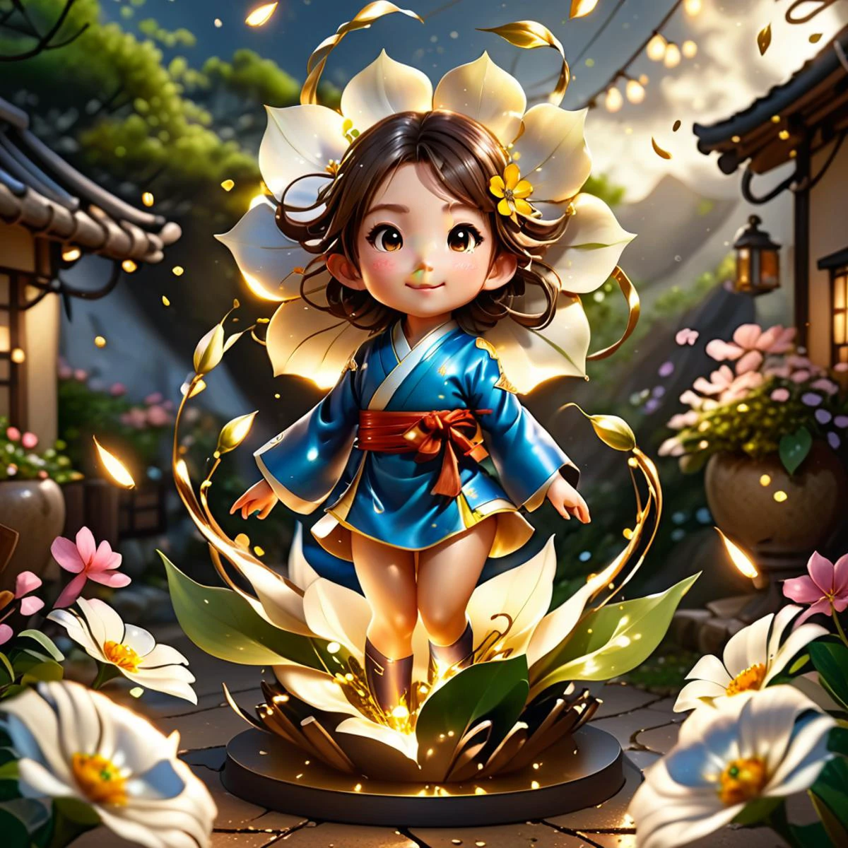 {Ultrarealistic, HyperRealistic, Realistic, HDMI Quality, 4K, 8k}, SUPER PERSPECTIVE, WIDE SHOT, of Ayase Aragaki, award winning illustration, fantasy art, faetastic 1girl, cute pose, strong gust of wind, faetastic flower, outdoors, glowing light particles, still life, from above, <lora:superpers:1>,<lora:Surreal_World:0.9>, <lora:FaeStyle:0.5> <lora:SDXLFaeTastic2400:0.6> <lora:retro:1>, wtrclr, <lora:aragaki_ayase_v1:1> wind element, <lora:GL0W_SD_1.5__Brightness:0.7> <lora:floaty_anime_v2:1> <lora:Mantis_Style:1>