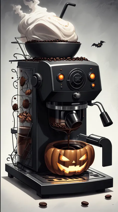 <lora:h4l0w3n5l0w5tyl3M3rg34ll:1> h4l0w3n5l0w5tyl3M3rg34ll coffee machine