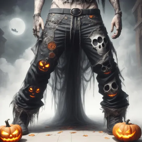 <lora:HalloweenGlowStyleColor:1> HalloweenGlowStyle (Black glow:1.5), pants, (Masterpiece:1.3) (best quality:1.2) (high quality:1.1)