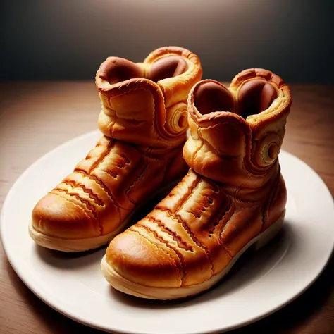 CroissantStyle Boots <lora:CroissantStyle:0.6>