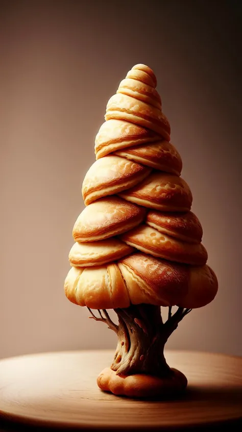 CroissantStyle tree <lora:CroissantStyle:0.6>