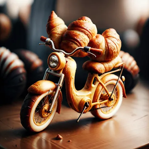 CroissantStyle bike <lora:CroissantStyle:0.6>