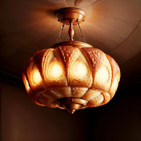 CroissantStyle ceiling lamp <lora:CroissantStyle:0.6>