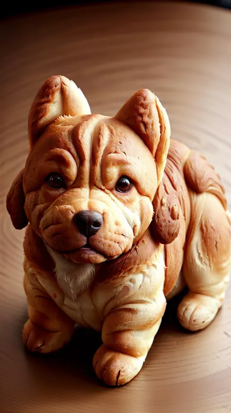 CroissantStyle dog body <lora:CroissantStyle:0.6>