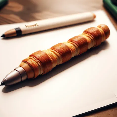 CroissantStyle Pen <lora:CroissantStyle:0.6>