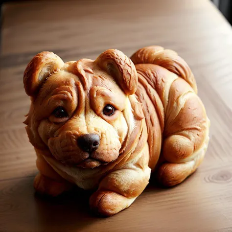 CroissantStyle dog body <lora:CroissantStyle:0.6>