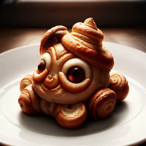 CroissantStyle octopus <lora:CroissantStyle:0.6>