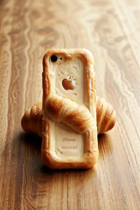 CroissantStyle iPhone 14, cel phone on an empty surface <lora:CroissantStyle:0.7>