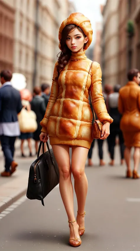 CroissantStyle fashion <lora:CroissantStyle:0.6>