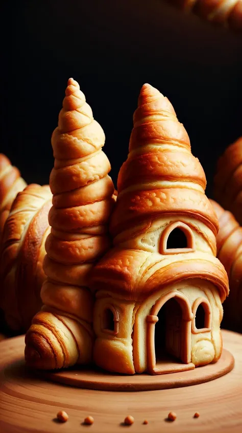 CroissantStyle a bustling city contained within a genie's lamp <lora:CroissantStyle:0.6>