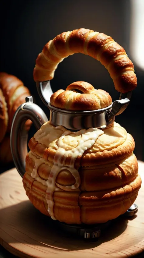 CroissantStyle Kettle <lora:CroissantStyle:0.6>