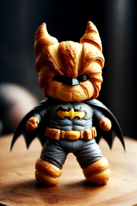 CroissantStyle , Batman, <lora:CroissantStyle:0.65>