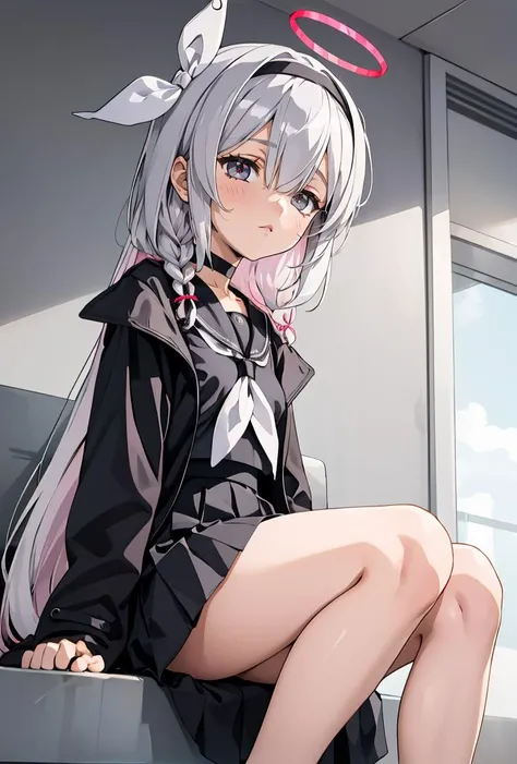 Anime girl sitting on red sofa,legs crossed, seductive anime girls, small curvaceous loli, anime moe art style, loli in dress, beautiful anime girl crouching, Cute anime girl, Kantai collection style, Anime girl, (Anime girl), up of young anime girl, An anime girl, Beautiful anime girl, pretty anime girl, Anime girls