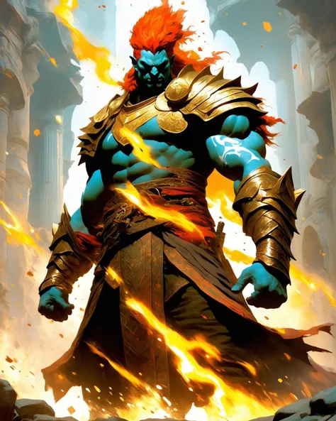 a portrait of the most handsome man in the world staring at the camera, magic the gathering artwork, d & d, fantasy, cinematic lighting, centered, symmetrical, highly detailed, digital painting, artstation, concept art, smooth, sharp focus, illustration, volumetric lighting, epic composition, 8 k, art by akihiko yoshida and greg rutkowski and craig mullins, heroic pose, oil painting, cgsociety, magic lab background