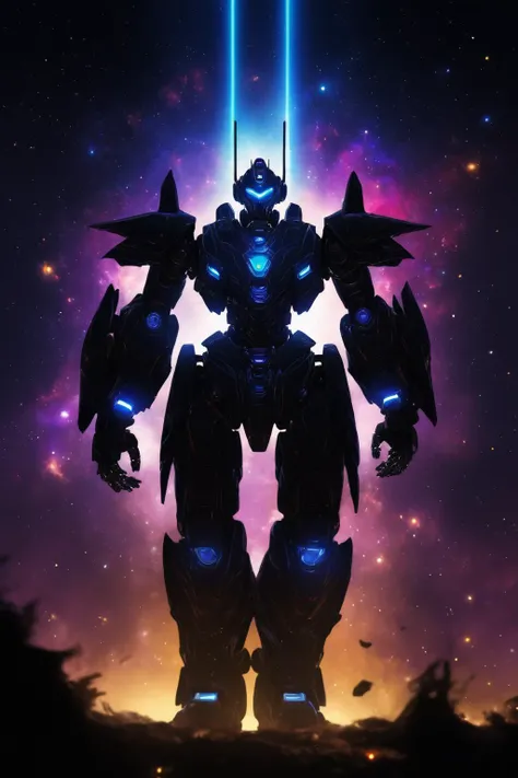 (((full body shot))) 1robot, cosmic armor, (((full venta black body))), realistic, score_9, score_8_up, score_7_up, score_6_up, score_5_up, score_4_up , half finished sketch, cosmic background, backlight colors, silhouette colors, cinematic light, Professional Art many details, extreme detailed, full of details, Wide range of colors., Dramatic,Dynamic,Cinematic,Sharp details Insane quality. Insane resolution. Insane details. Masterpiece. 32k resolution.
<lora:sinfully_stylish_SDKL:1> <lora:add-detail-xl:0.8> <lora:ReaLora:1>