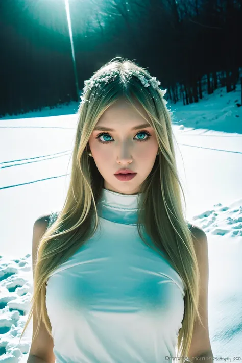 1girl, upper body, flow, dress, Blonde, snow background:1.2
abstract, negative space, snow, Light green eyes:1.4, Full body,
(ink sketch,) lovely girl, goth girl, choker, shine eyes,
Best quality, masterpiece, <lora:MoosMST3:1> <lora:LilyLane-01:1>