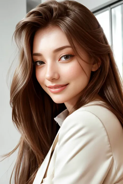 <lora:AnastasiaCebulska_v1:.9> AnastasiaCebulska, focus on eyes, close up on face, smiling, hair styled long straight hair
