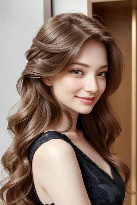 <lora:AnastasiaCebulska_v1:.9> AnastasiaCebulska, focus on eyes, close up on face, smiling, hair styled long straight hair